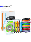 3D Ручка MyRiwell USA Vip + Набор PLA пластика 20 цветов (100 метров) + Набор цветных трафаретов для рисования + подставка для ручки!