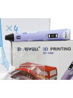 3D Ручка MyRiwell 2 (LCD) с Эко Пластиком PLA (9 метров) и Трафаретами