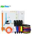 3D РУЧКА AIR PEN POLAROID PLAY PRO + Набор Эко пластика PLA 16 цветов 80 метров + подставка для ручки + набор цветных трафаретов для рисования!