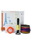 3D РУЧКА AIR PEN POLAROID PLAY PRO + Набор Эко пластика PLA 16 цветов 80 метров + подставка для ручки + набор цветных трафаретов для рисования!