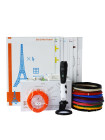 3D РУЧКА AIR PEN POLAROID PLAY PRO + Набор Эко пластика PLA 16 цветов 80 метров + подставка для ручки + набор цветных трафаретов для рисования!