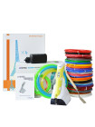 3D ручка MyRiwell Stereo Drawing (RP-200B) VIP + Набор Эко пластика PLA 20 цветов (100 метров) + Набор трафаретов для рисования + подставка для ручки + светящийся PLA пластик 10 метров!