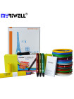3D Ручка MyRiwell RP-300A Smart PRO + Набор PCL пластика 12 цветов (60 метров) + набор трафаретов для рисования!