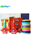 3D Ручка Air Pen Super Wings MAXIMUM + Набор PCL пластика 12 цветов (120 метров) + Сверло для чистки сопла + набор трафаретов для рисования + подставка для 3D ручки + сопло (0,6 мм) + 3D трафареты + лопатка + Коврик А4!
