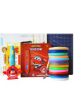 3D Ручка Air Pen Super Wings MAXIMUM + Набор PCL пластика 12 цветов (120 метров) + Сверло для чистки сопла + набор трафаретов для рисования + подставка для 3D ручки + сопло (0,6 мм) + 3D трафареты + лопатка + Коврик А4!
