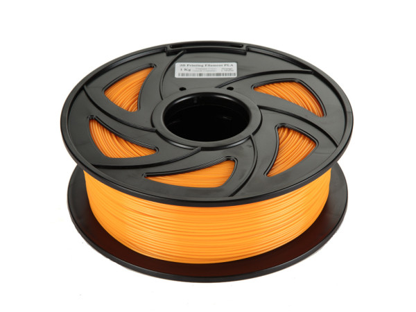 PLA пластик Filament 1.75 мм 1кг (Оранжевый)